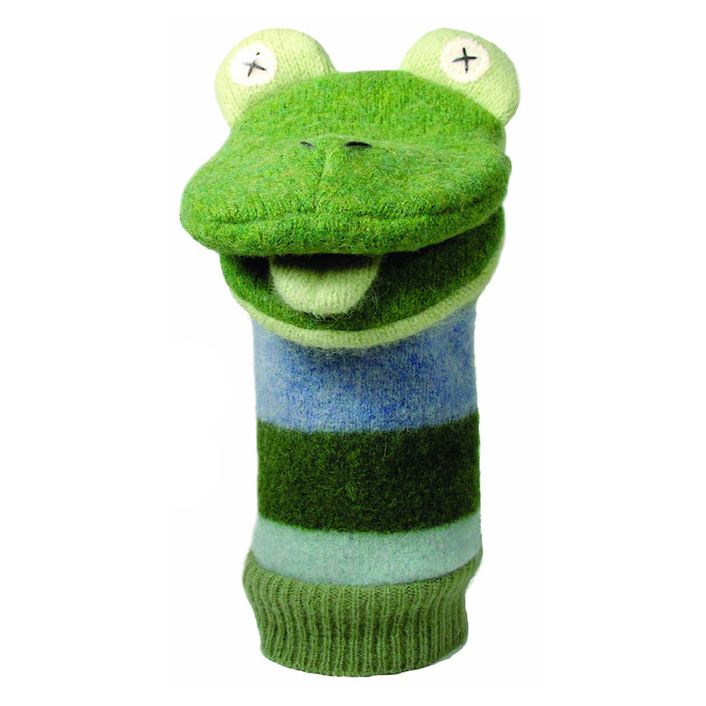 Cate and Levi Frog Hand Puppet